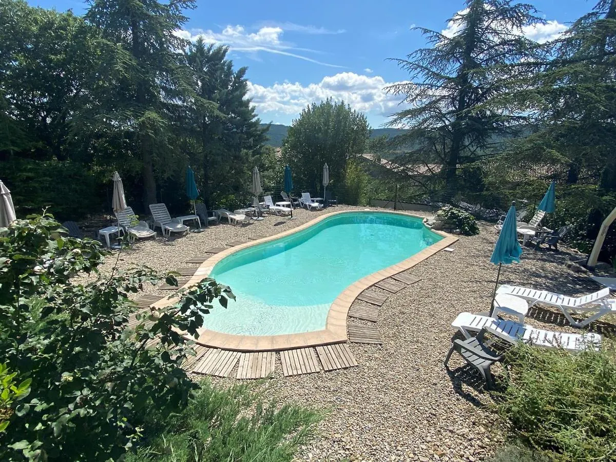 Bed & Breakfast Chambres D'Hotes Les Clapas Chauzon